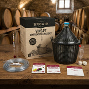 BROWIN KOMPLET VIN-KIT – 15L GLASBALLON